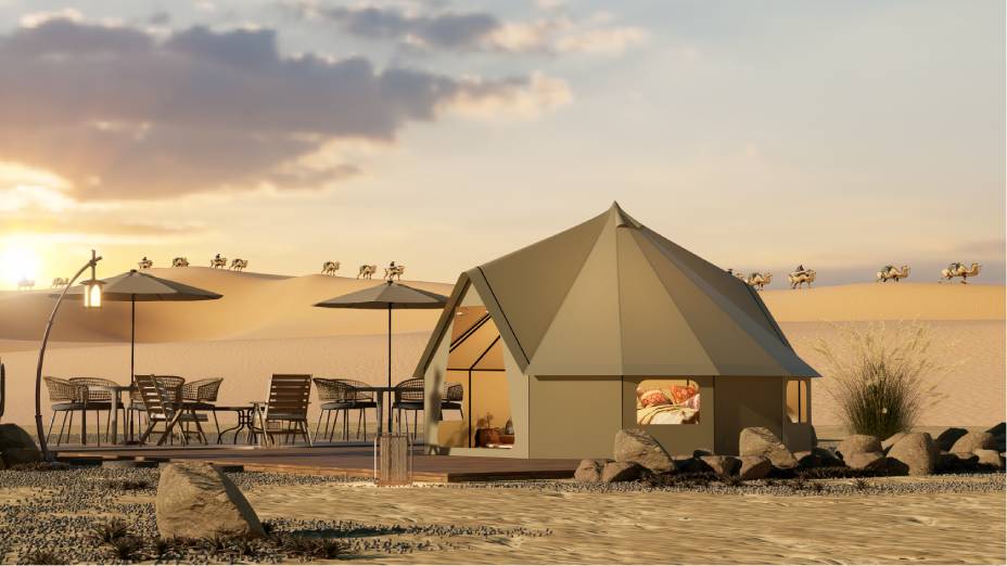 谢通门县露营酒店帐篷厂家