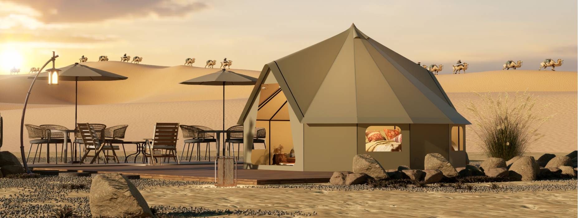 谢通门县露营酒店帐篷产品